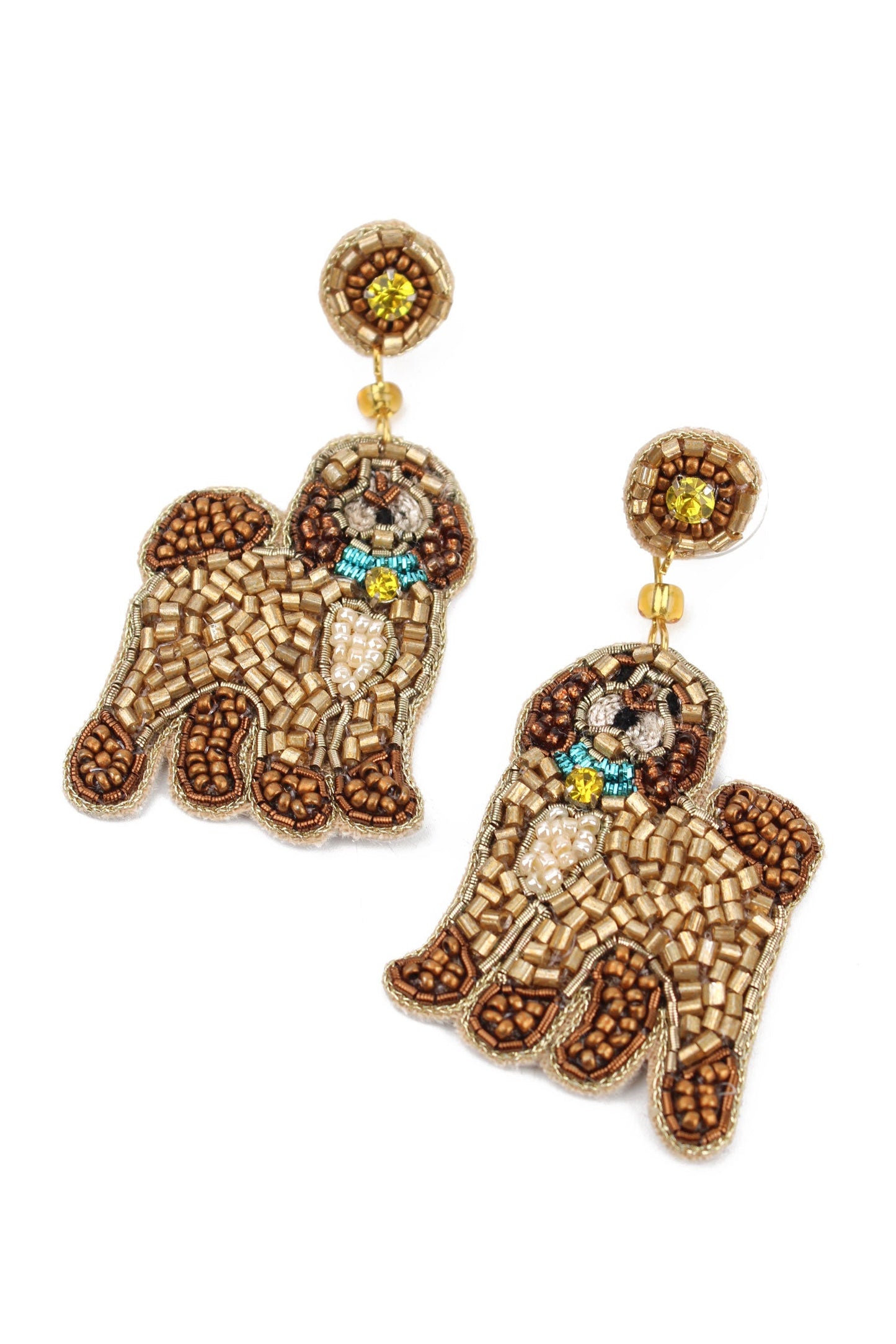 COCKAPOO BEADED EARRINGS