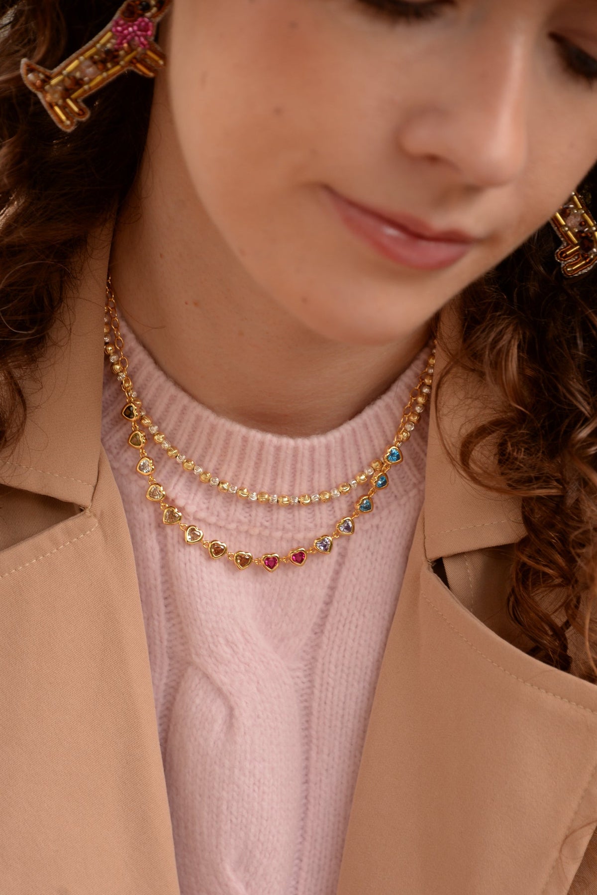 SILVER AND GOLD CLASSIC NECKLACE