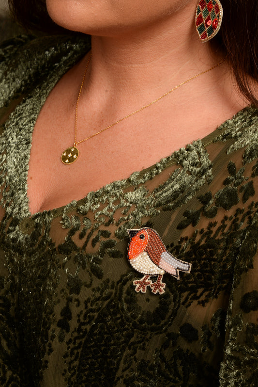 ROBIN BROOCH