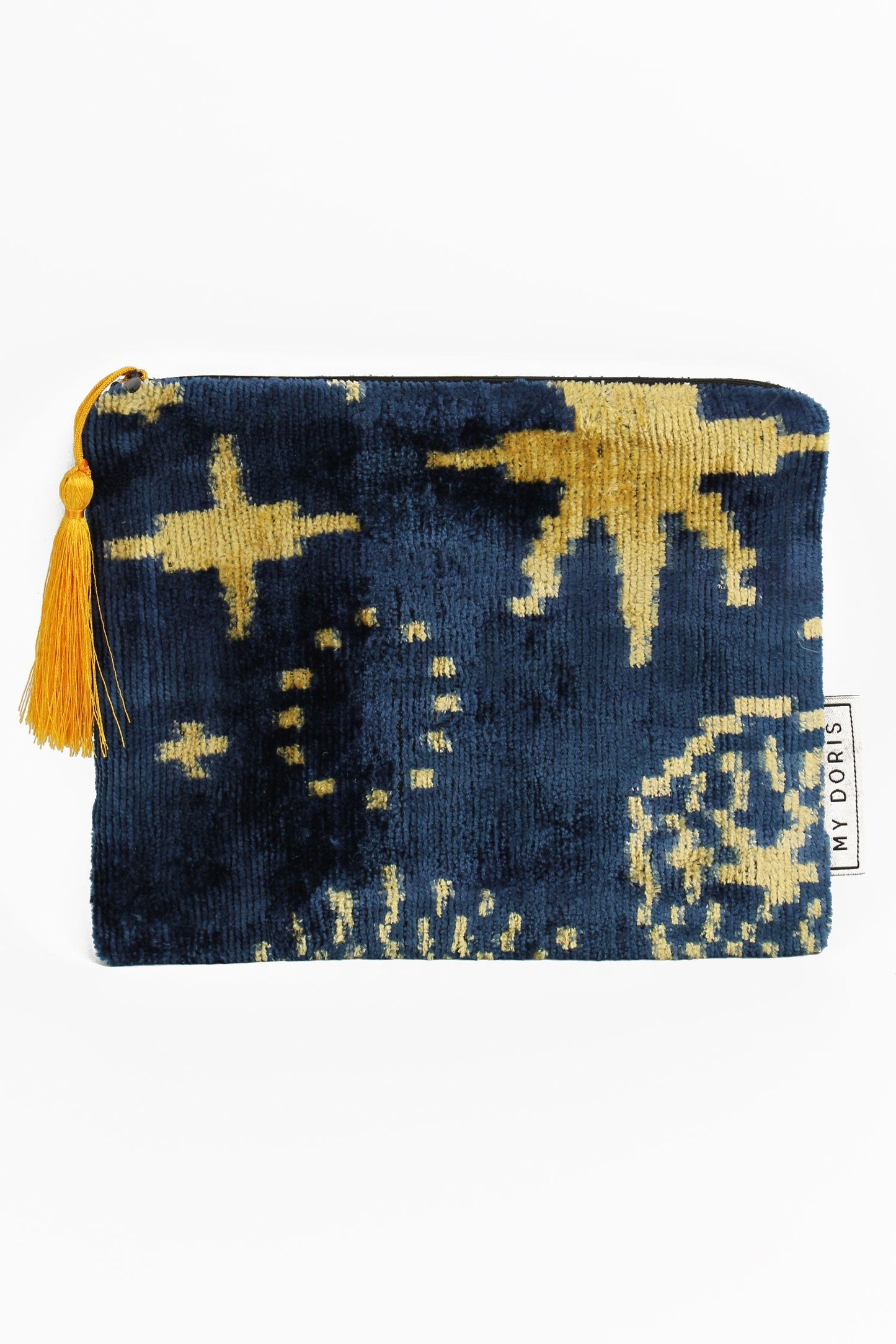 NAVY CELESTIAL MEDIUM POUCH
