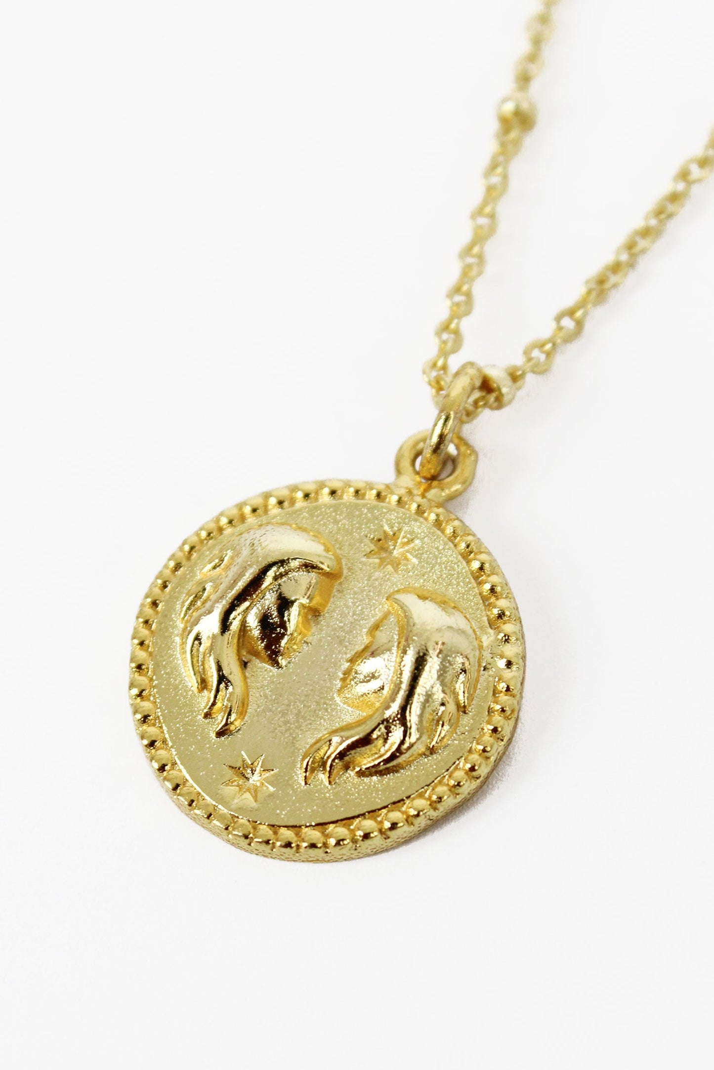 GEMINI GOLD PENDANT (8108090065112)