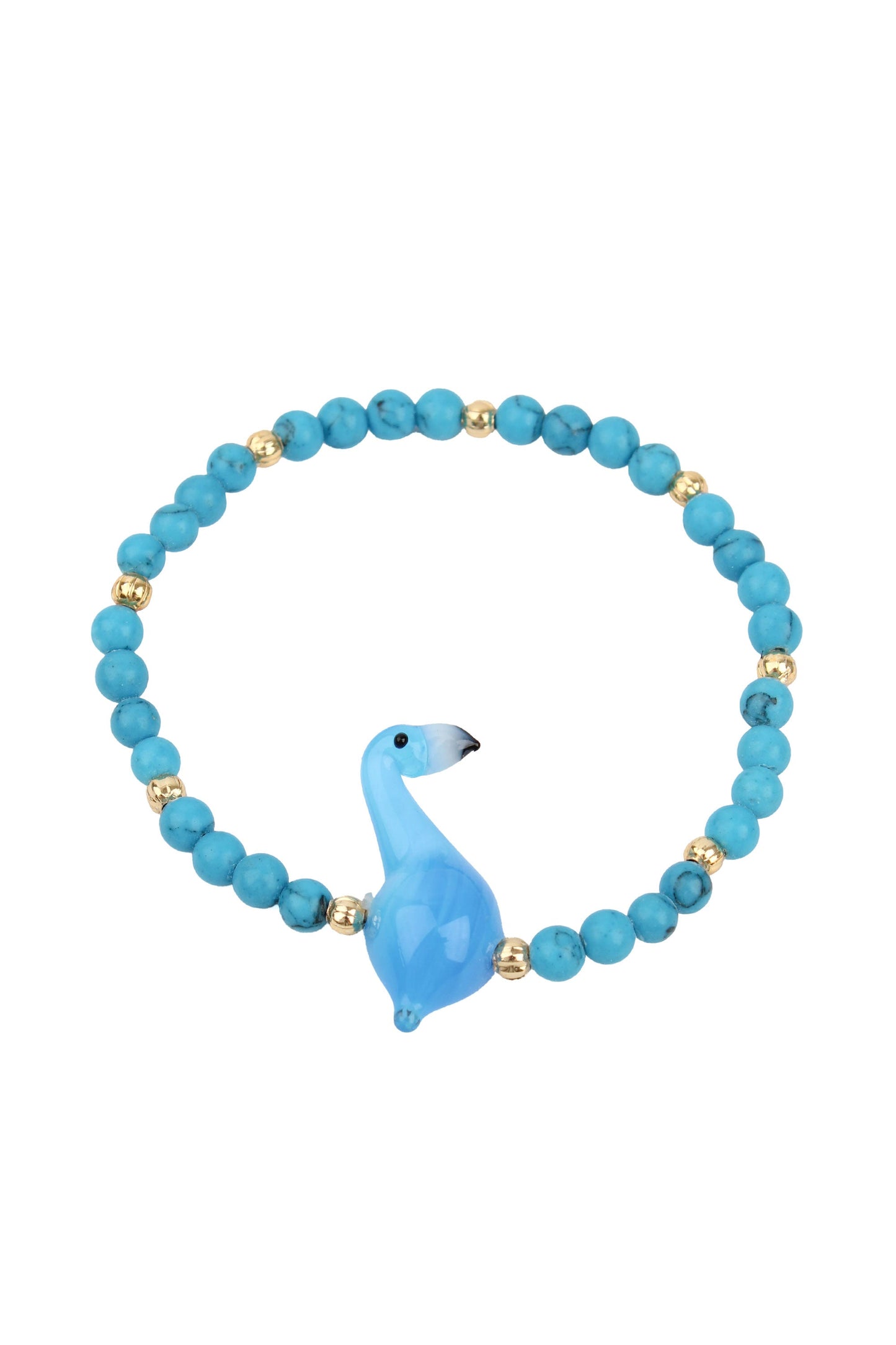 BLUE FLAMINGO BRACELET
