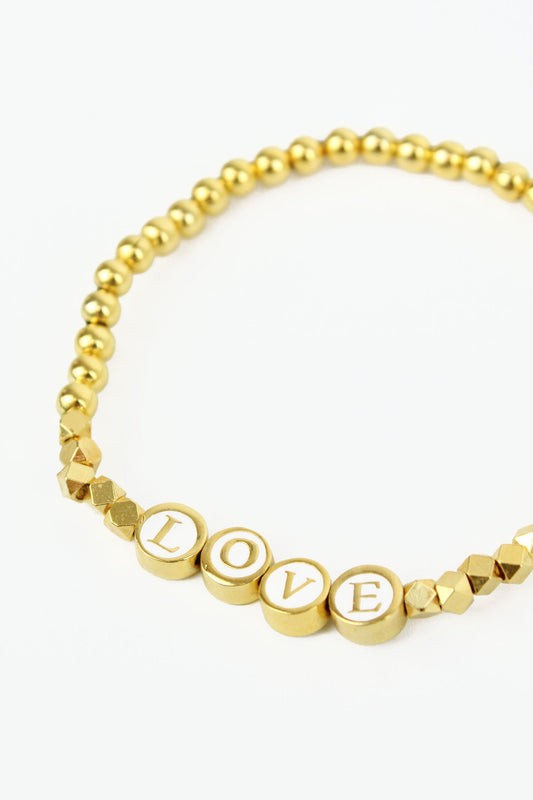 LOVE BEADED BRACELET (8018789400792)