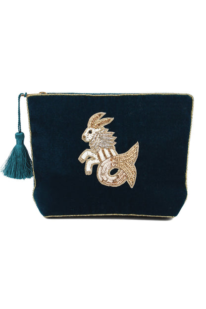 CAPRICORN MEDIUM POUCH - ZODIAC COLLECTION DECEMBER 22nd - JANUARY 19th