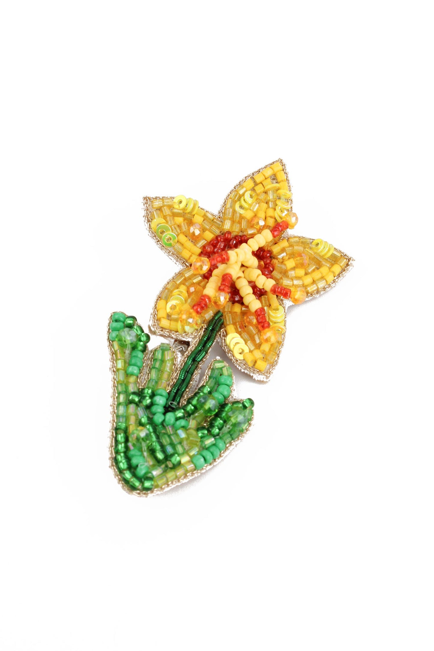 DAFFODIL BROOCH