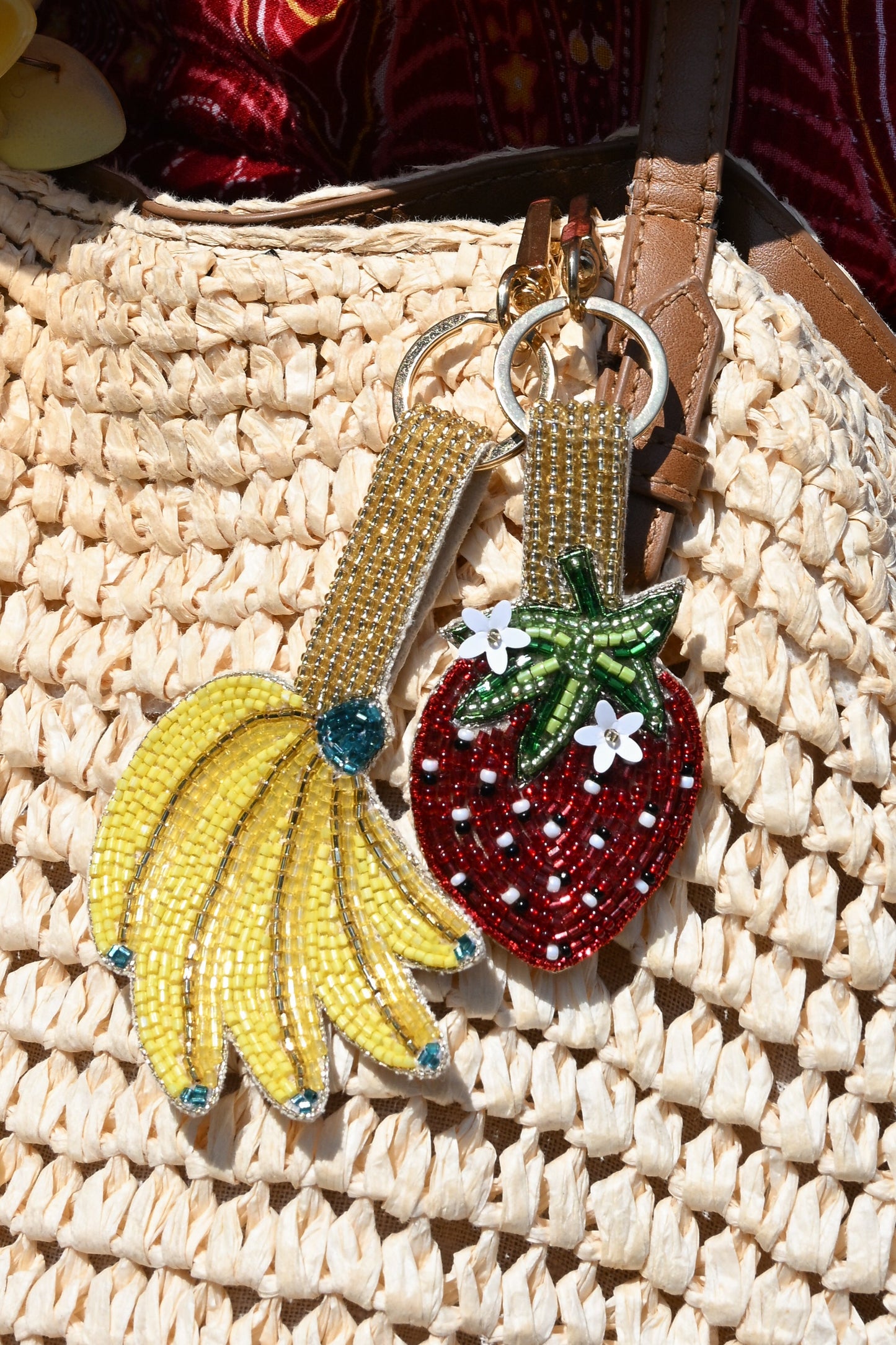 STRAWBERRY KEYRING/BAG CHARM
