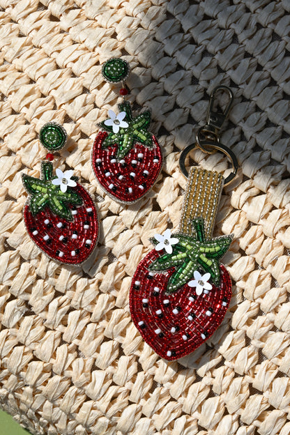 STRAWBERRY KEYRING/BAG CHARM