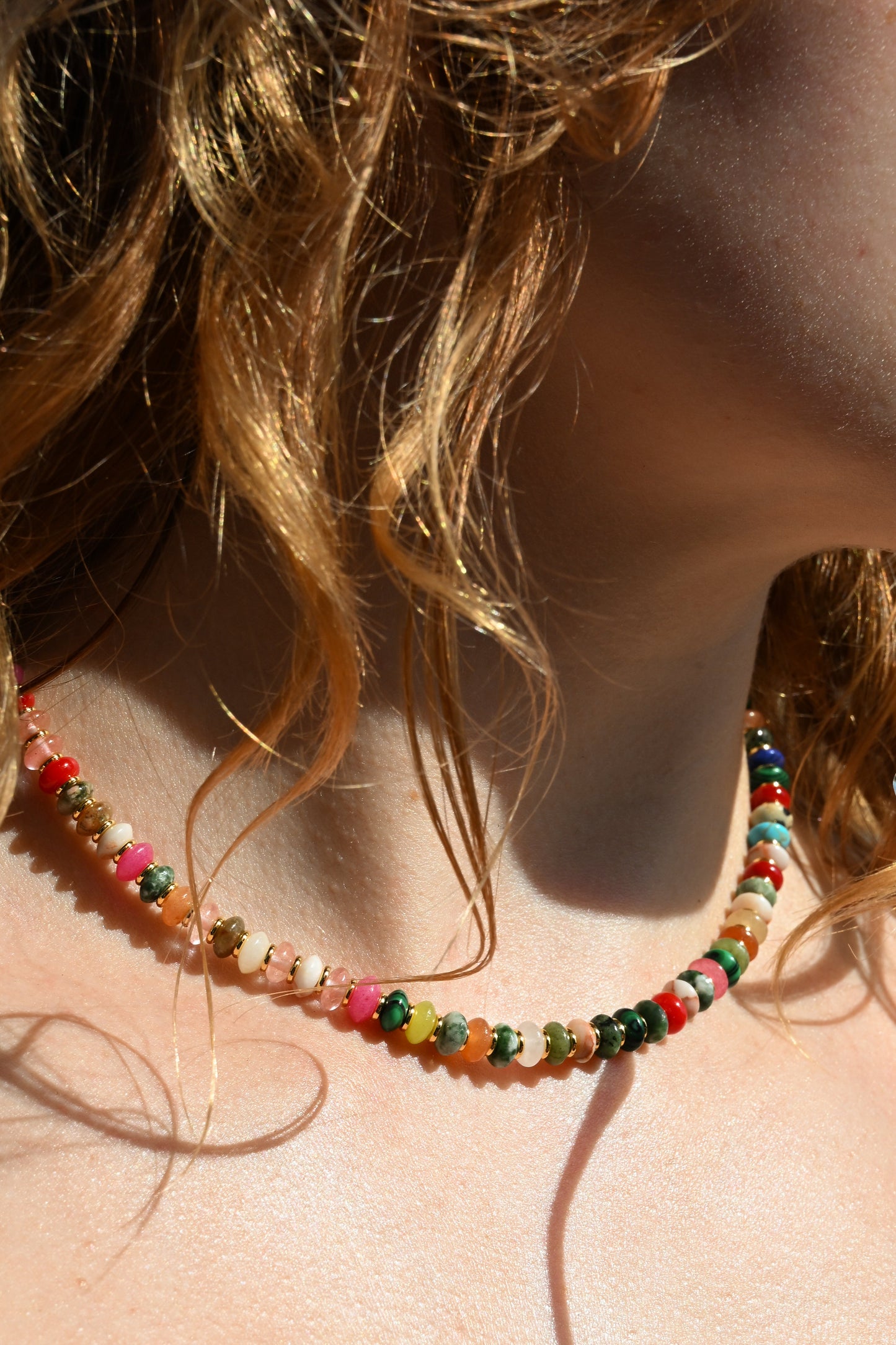 MIX STONE NECKLACE