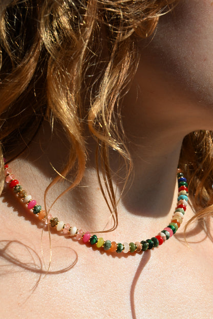 MIX STONE NECKLACE