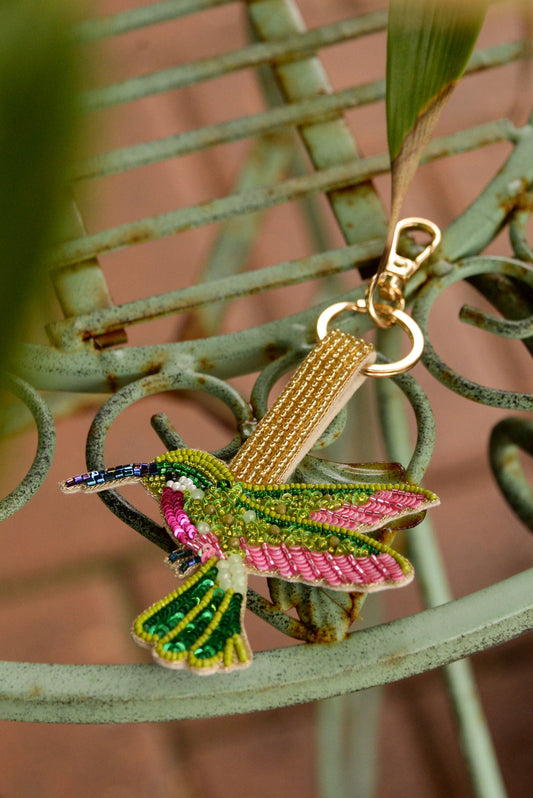 HUMMINGBIRD KEYRING/BAG CHARM