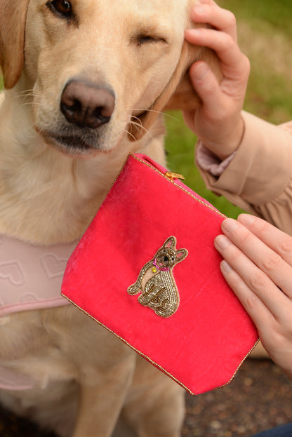 FRENCH BULLDOG MEDIUM POUCH