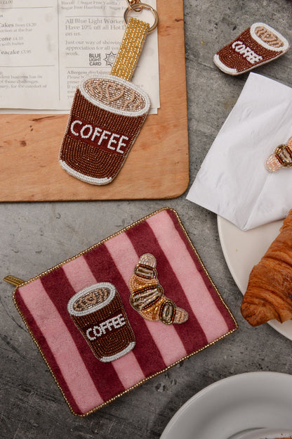 COFFEE CUP KEYRING