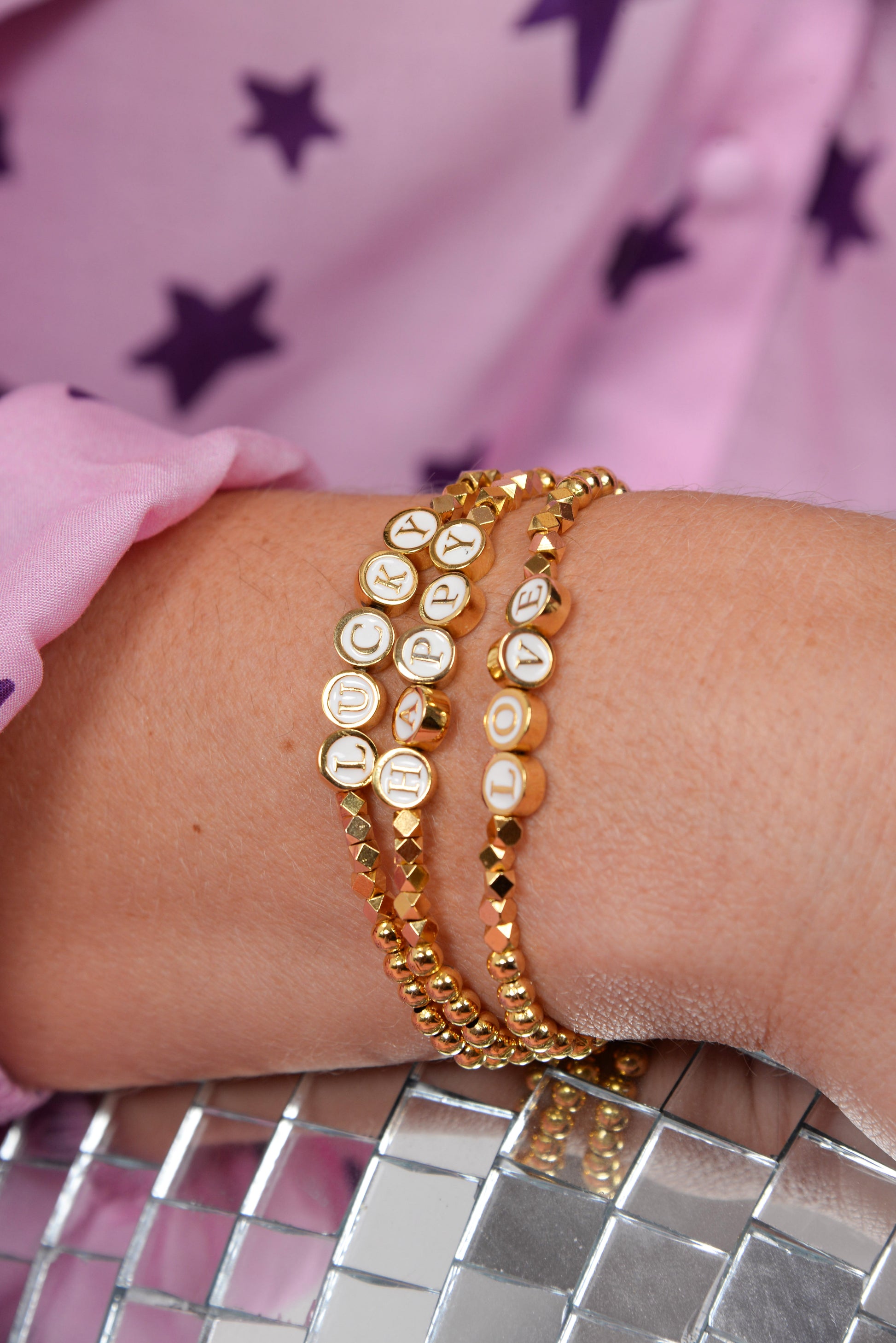 HAPPY BEADED BRACELET (8018789695704)
