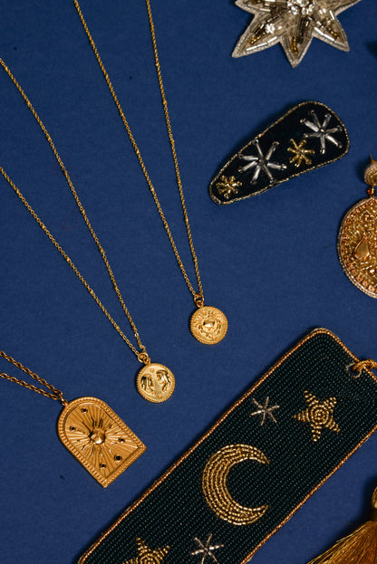 CANCER GOLD PENDANT - ZODIAC COLLECTION