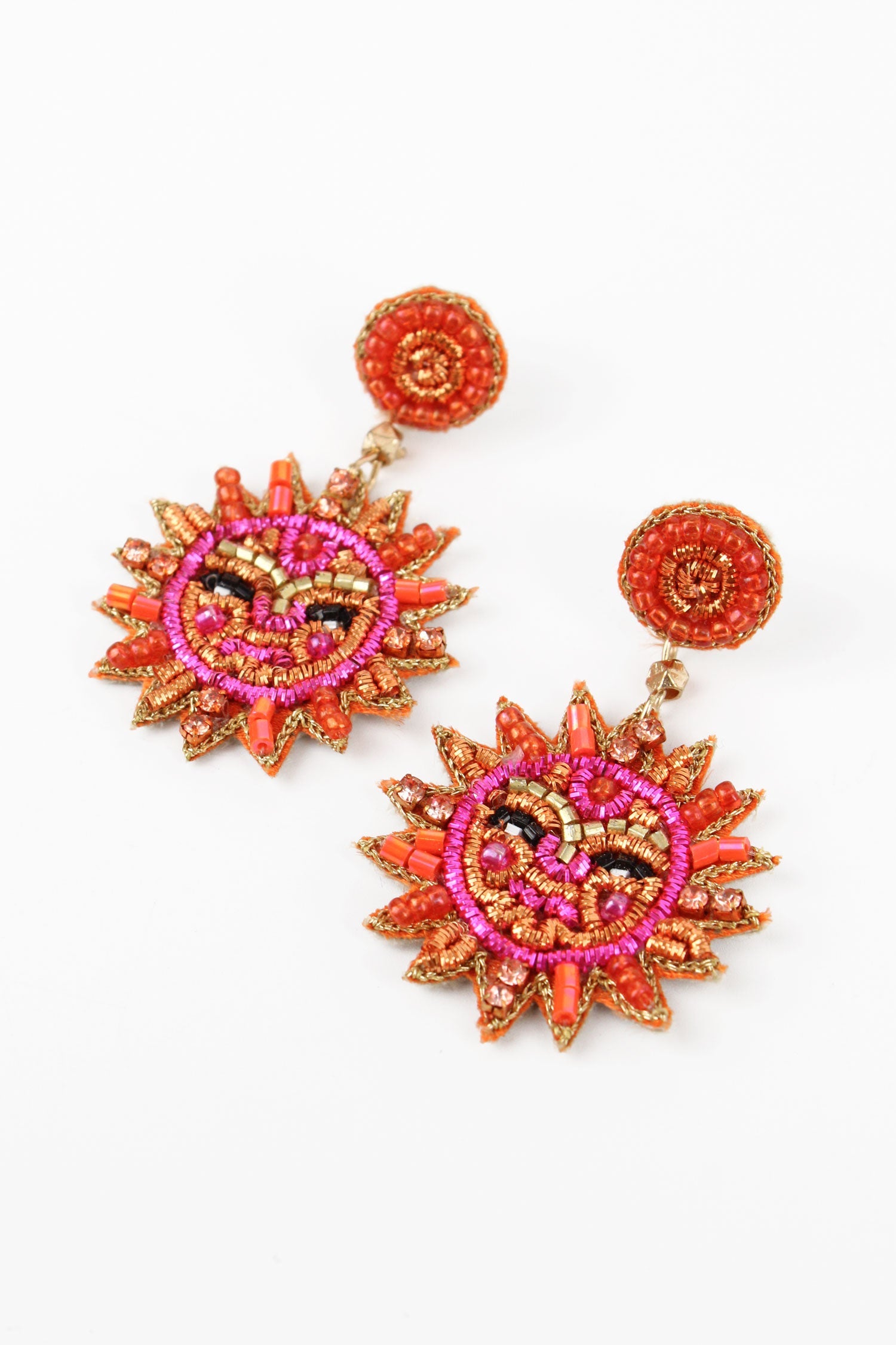 SUN FACE EARRINGS (8078433779928)