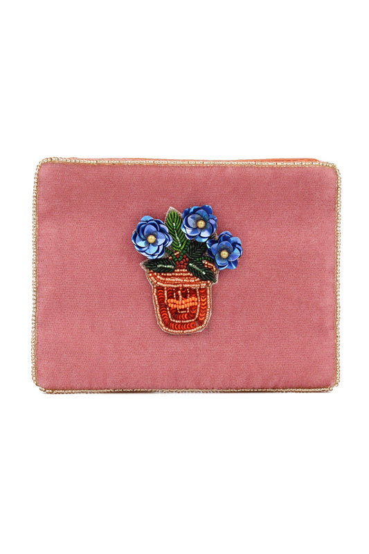 FLOWER POT SMALL POUCH