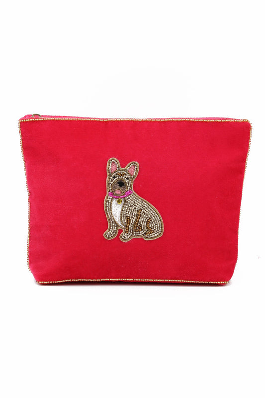 FRENCH BULLDOG MEDIUM POUCH