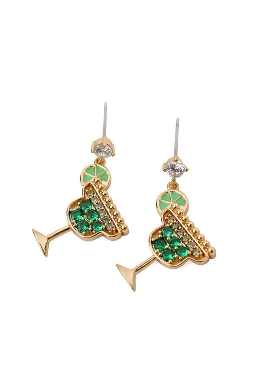MOJITO SPARKLE DROP EARRINGS