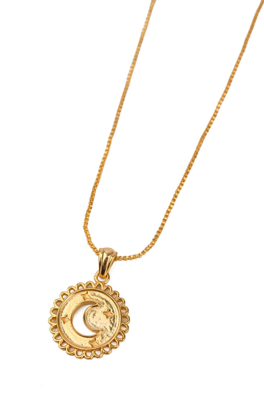 MOON CUT OUT PENDANT