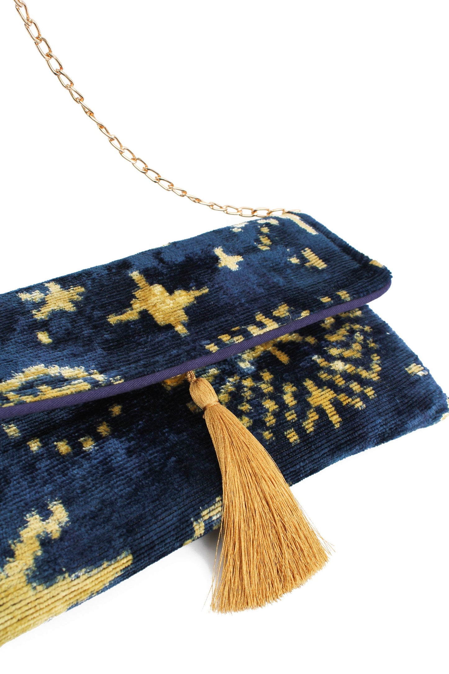 NAVY CELESTIAL NADIA CLUTCH/CROSSBODY BAG