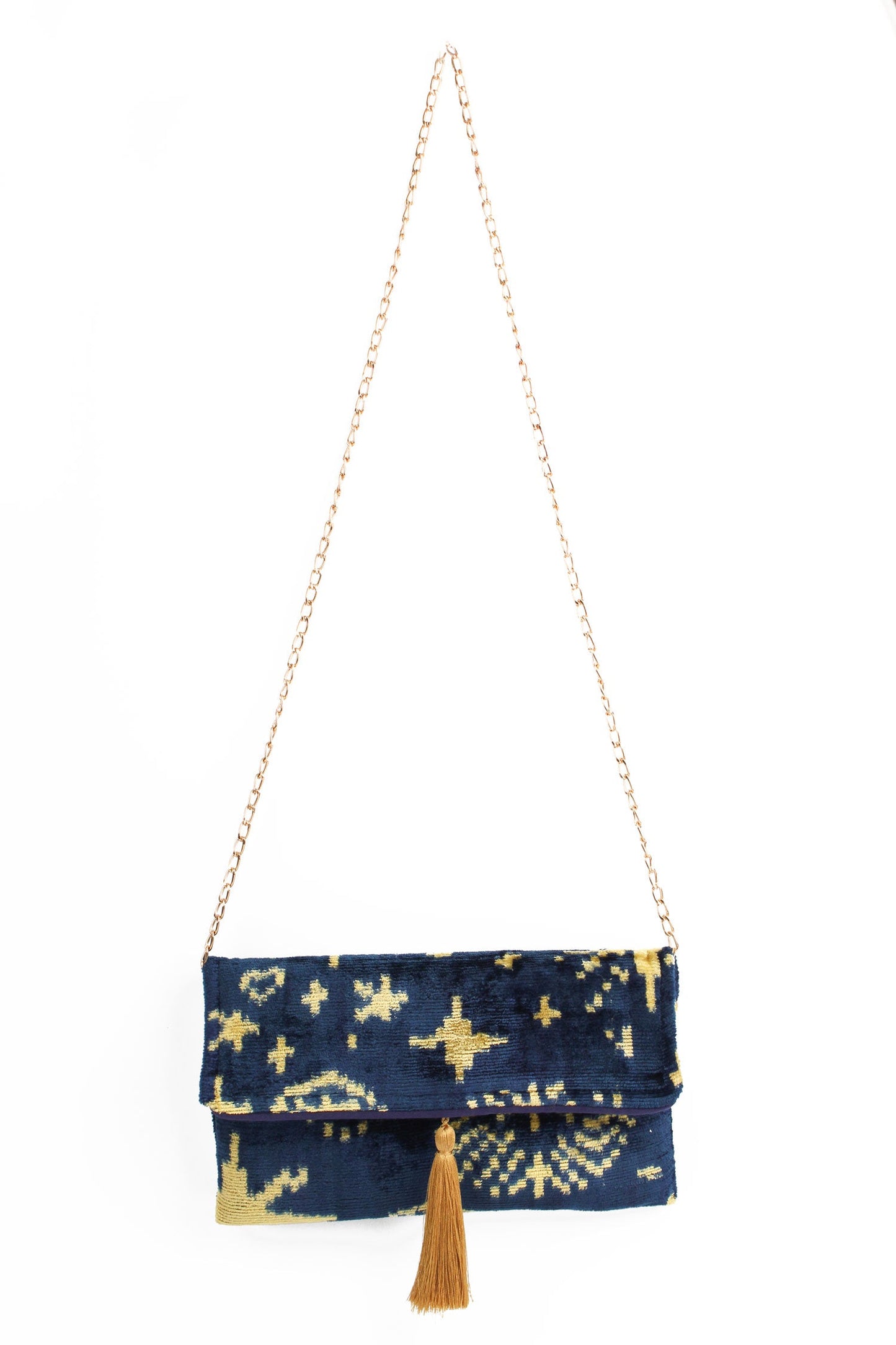 NAVY CELESTIAL NADIA CLUTCH/CROSSBODY BAG