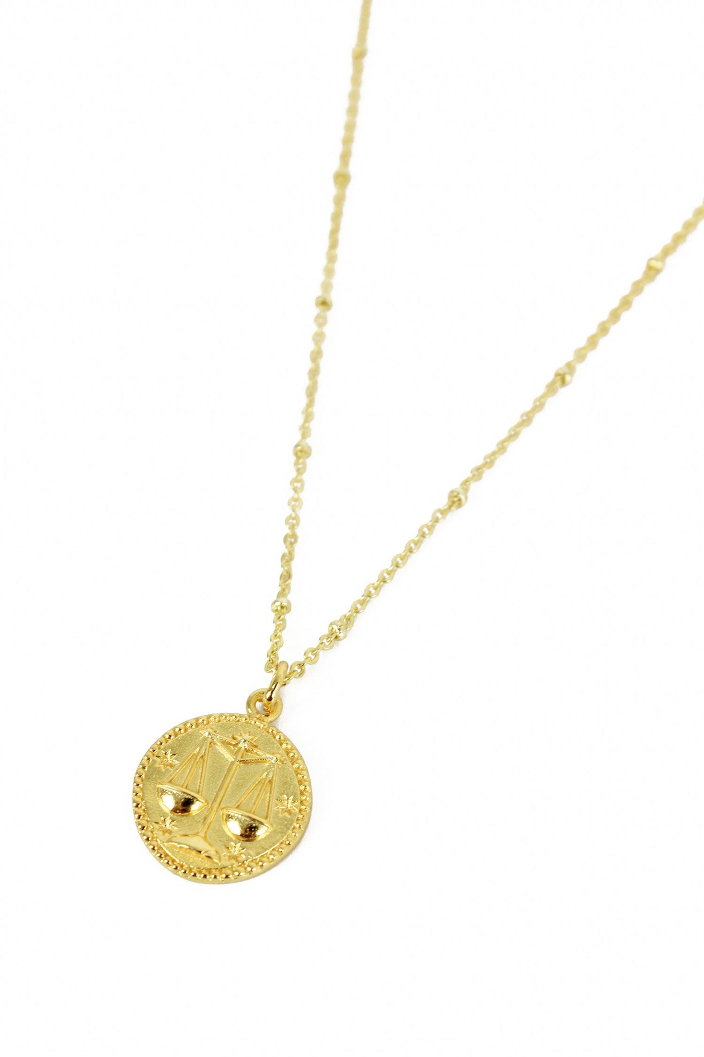 LIBRA GOLD PENDANT (8107787190488)