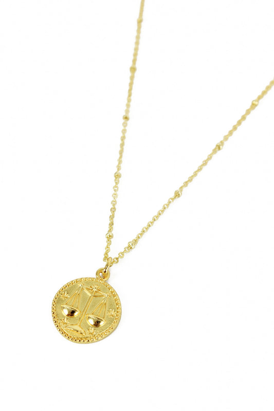 LIBRA GOLD PENDANT (8107787190488)
