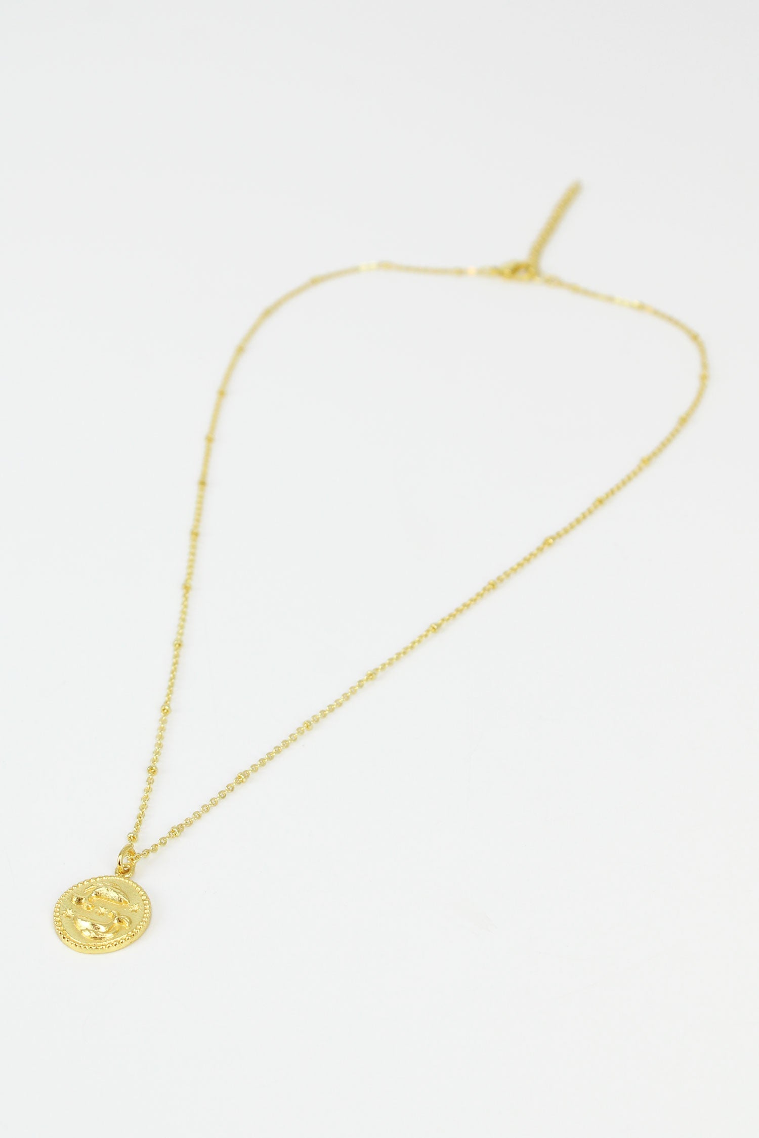 PISCES GOLD PENDANT (8107787878616)