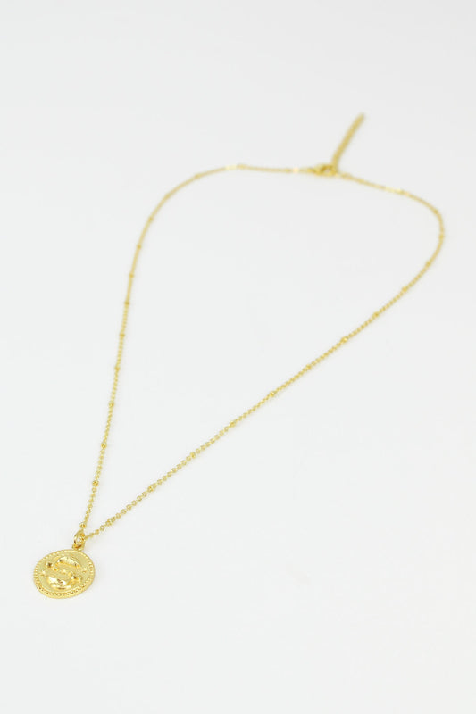 PISCES GOLD PENDANT (8107787878616)