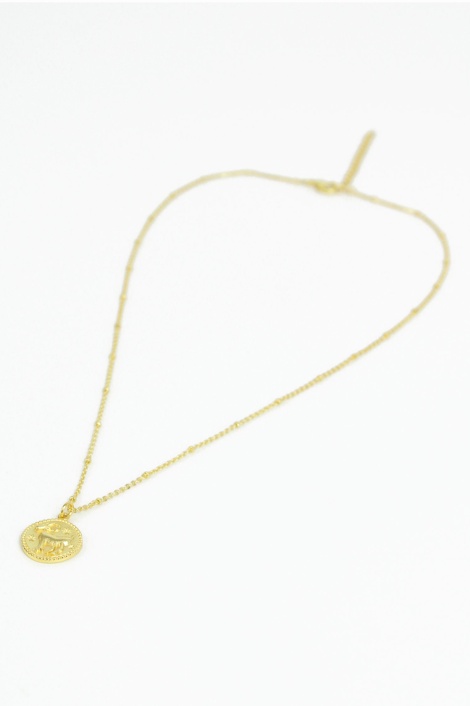 CAPRICORN GOLD PENDANT (8108087017688)