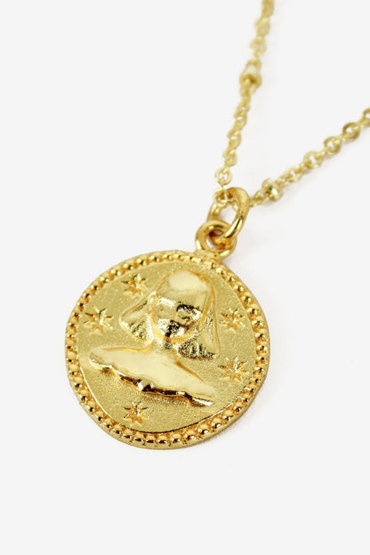 VIRGO GOLD PENDANT (8108088230104)