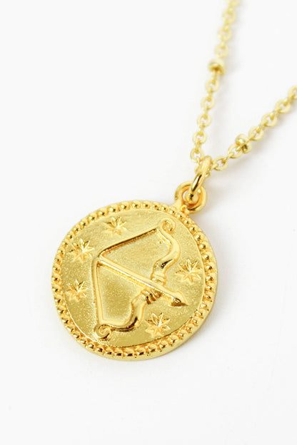 SAGITTARIUS GOLD PENDANT - ZODIAC COLLECTION