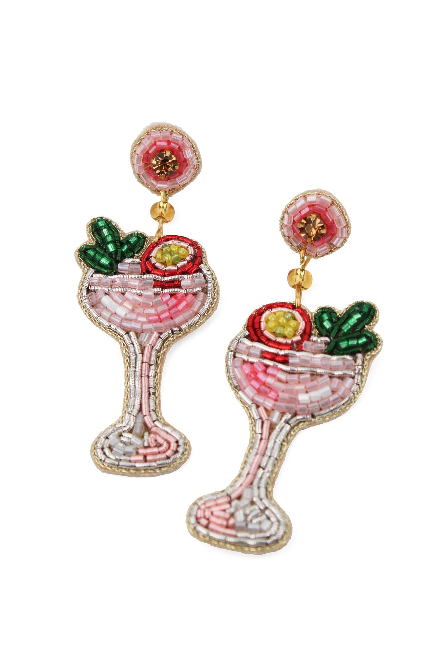 PASSIONFRUIT COCKTAIL EARRINGS
