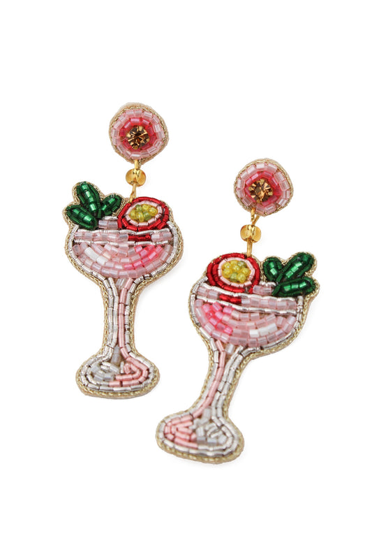 PASSIONFRUIT COCKTAIL EARRINGS
