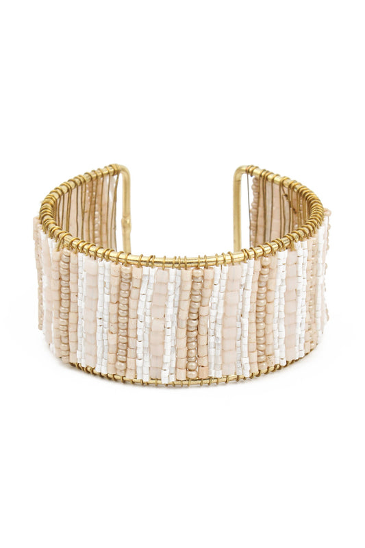PEARL AND GOLD CUFF