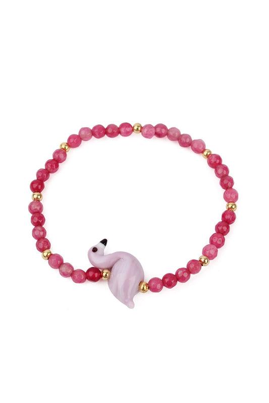 PINK FLAMINGO BRACELET