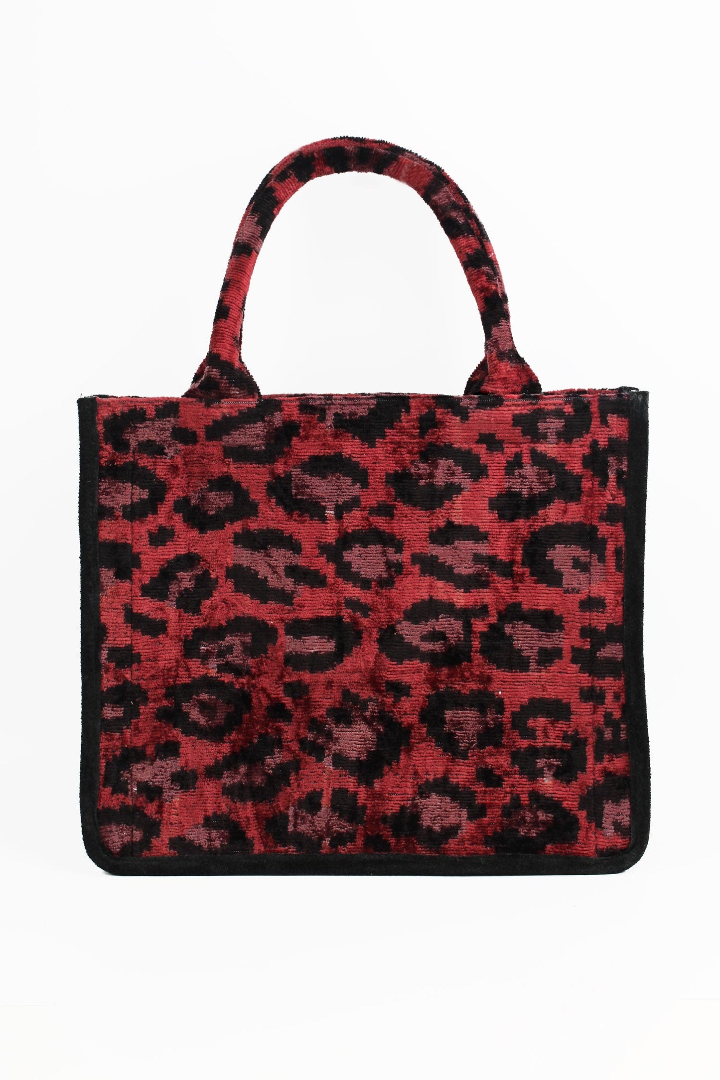 PLUM LEOPARD LARGE BAG GIGI