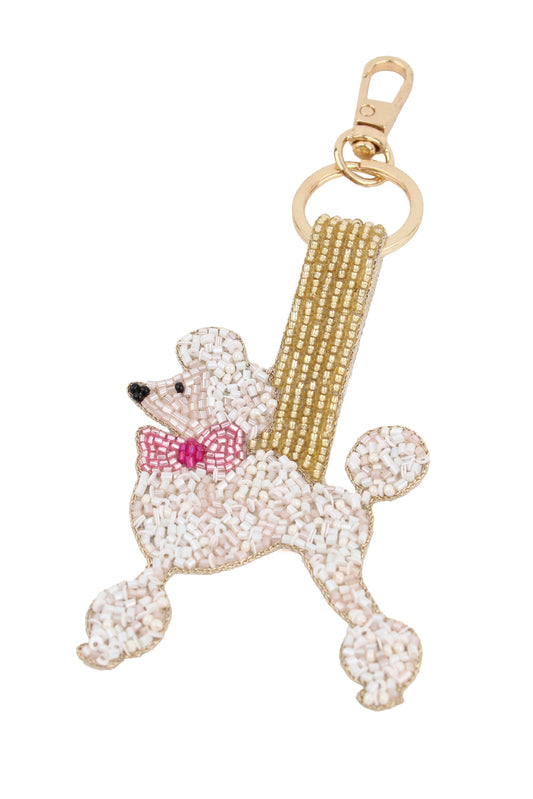 POODLE KEYRING/BAG CHARM