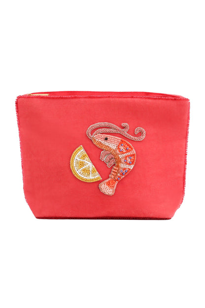 PRAWN AND LEMON MEDIUM POUCH