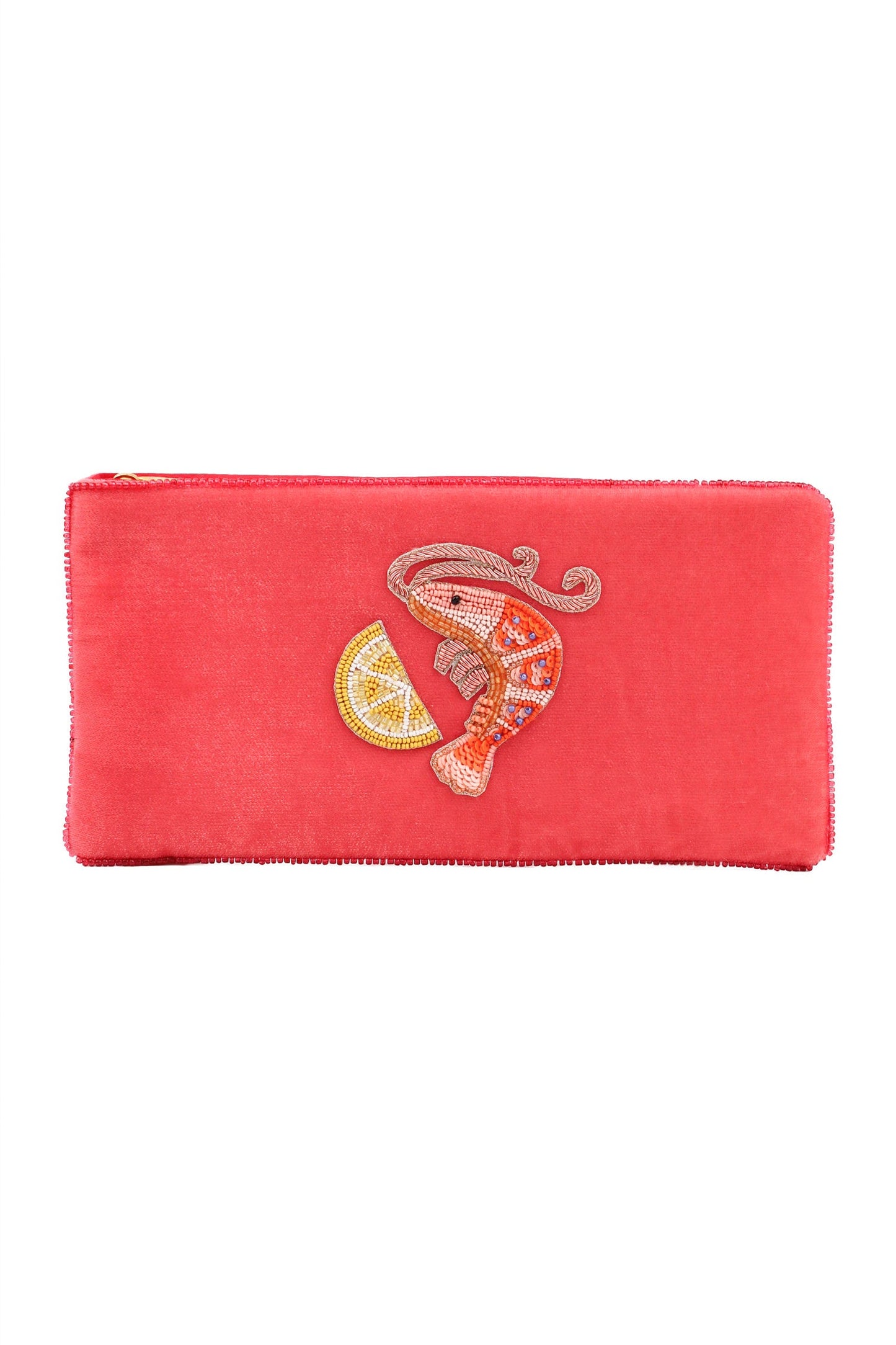 PRAWN AND LEMON MULTI USE POUCH