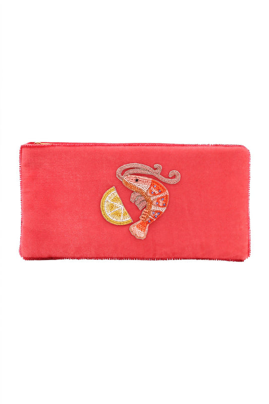 PRAWN AND LEMON MULTI USE POUCH