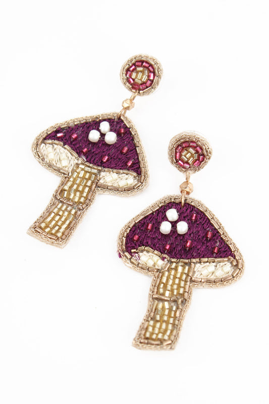PURPLE MUSHROOM DROPS