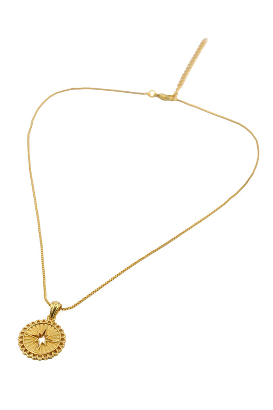 STARBURST CUT OUT PENDANT