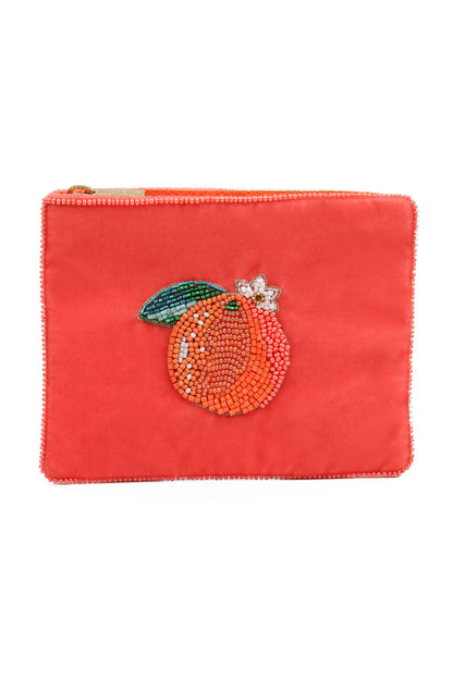 SUMMER ORANGE SMALL POUCH